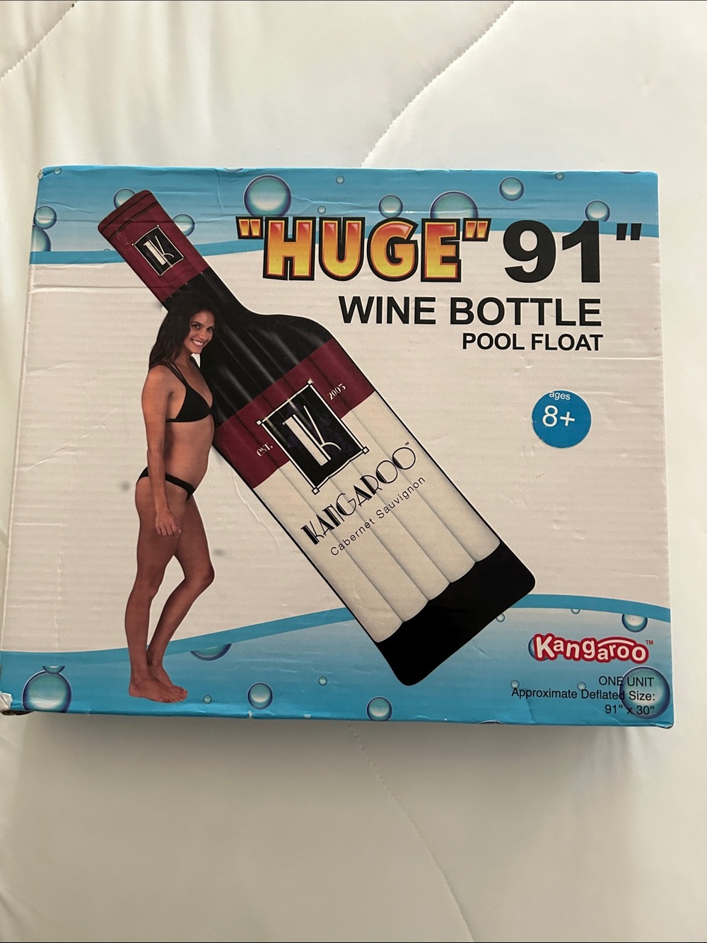 Wine Bottle pool float
